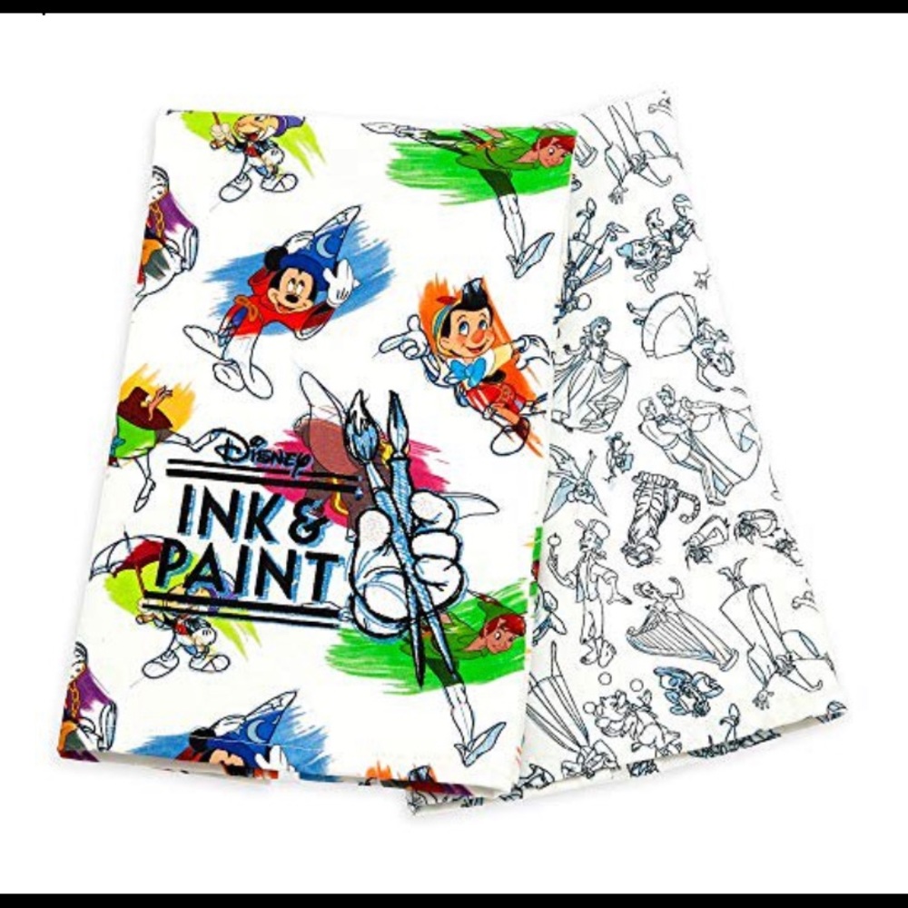 Towel Set Disney Ink & Paint Kitchen - Festival of the Arts - EPCOT